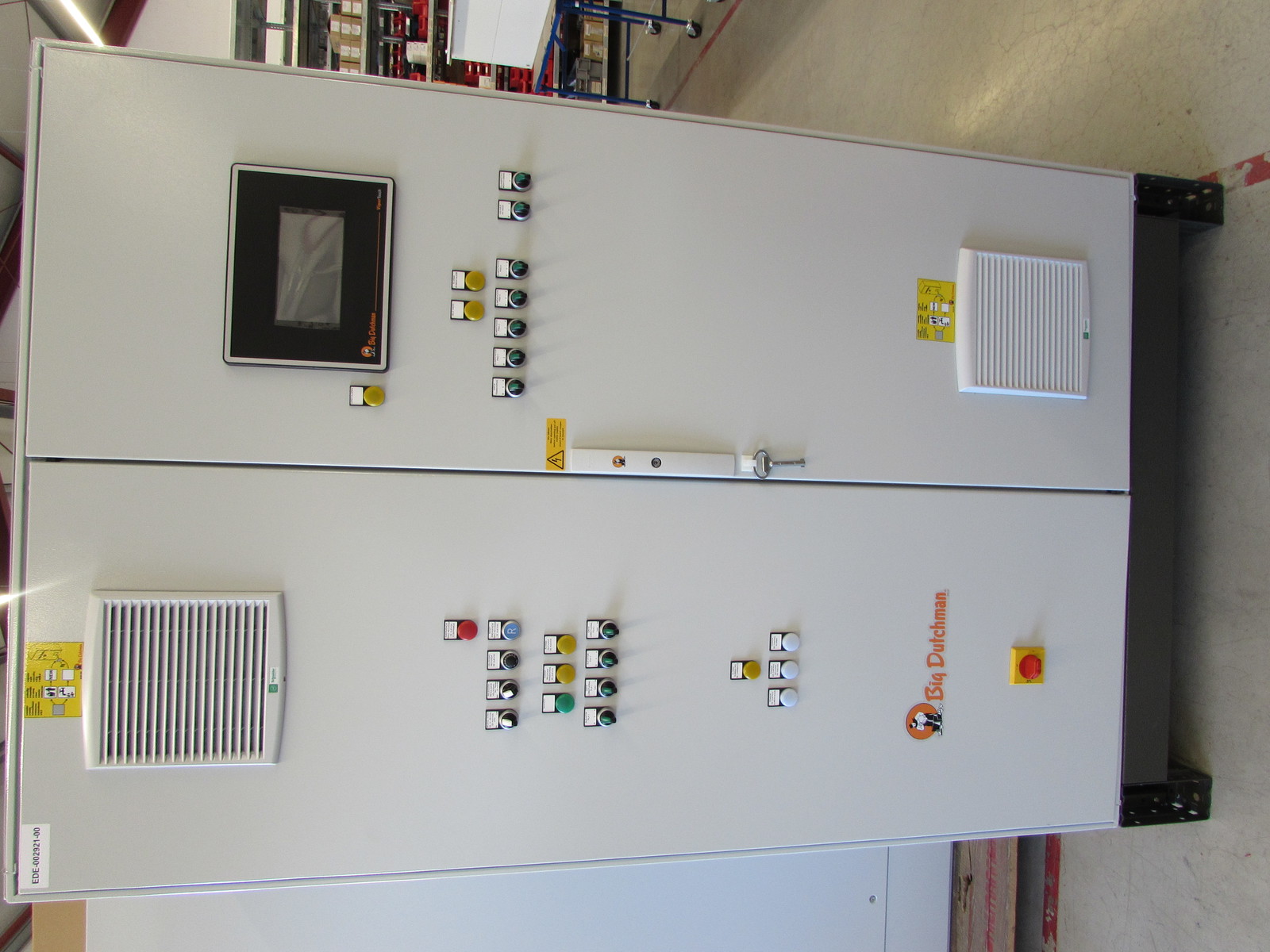 Control cabinet PT 423B-plus feedcart/egg coll./viper int.